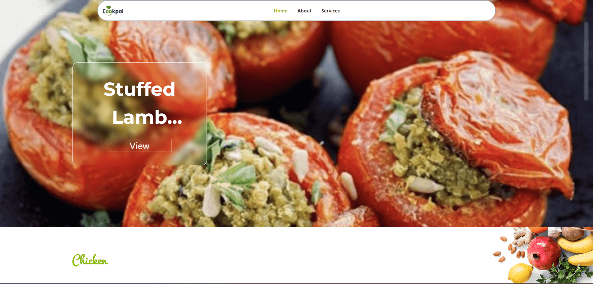 Cookpal - Cooking recipe website